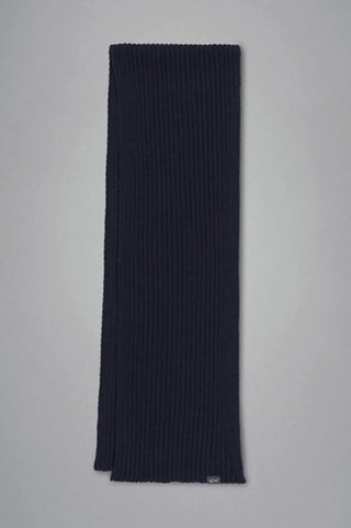 Paul & Shark - Foulard de tricot laine avec badge requin
