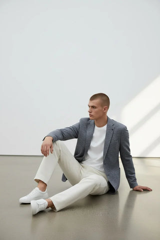 Digel - Andres - Move - Veston Tricot de Coton - Slim Fit