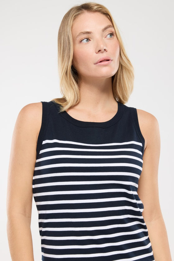 Armor-Lux - Belle-Île - Robe débardeur rayée de coton épais