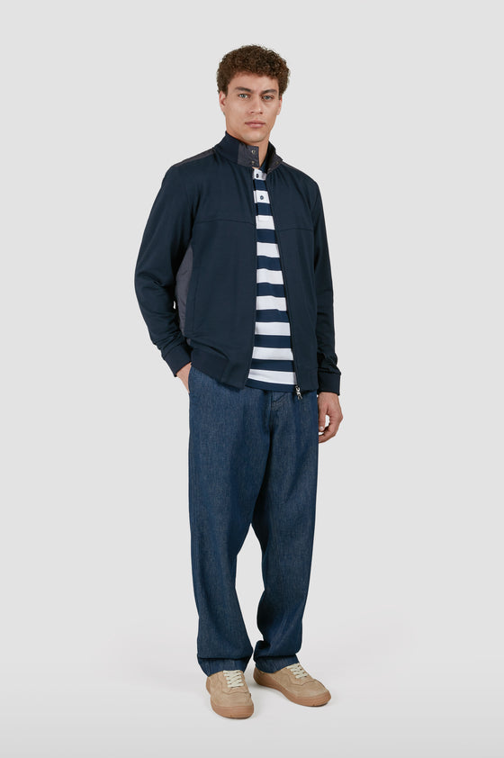 Paul & Shark - Polo manches courtes rayé de coton piqué