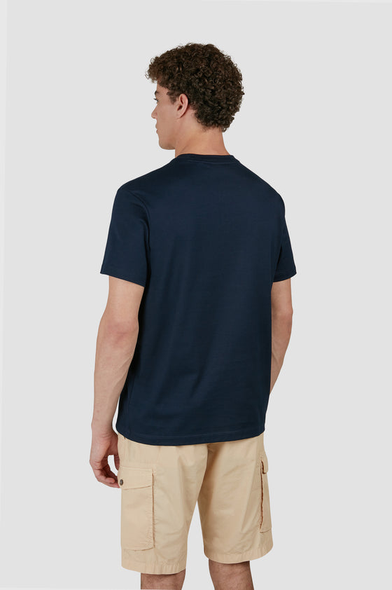 Paul & Shark - T-shirt manches courtes logo métallique