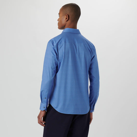 Bugatchi - James - Chemise manches longues carreaux OoohCotton® - LE CAPITAINE D'A BORD