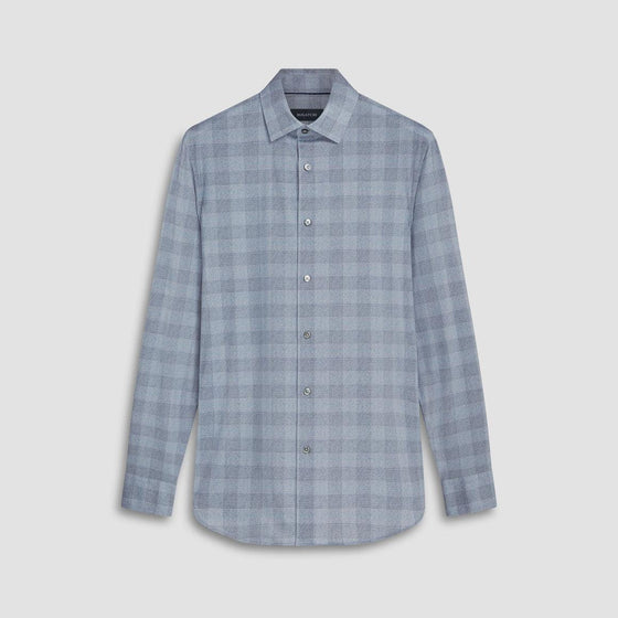 Bugatchi - James - Chemise manches longues carreaux OoohCotton® - LE CAPITAINE D'A BORD