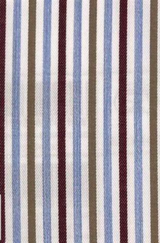 Paul & Shark - Chemise à rayures de twill de coton