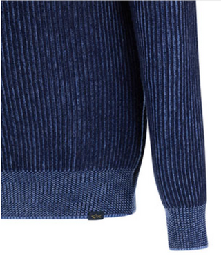 Paul & Shark - Chandail col zip de laine et cachemire
