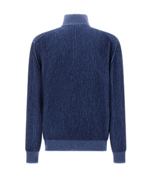 Paul & Shark - Chandail col zip de laine et cachemire