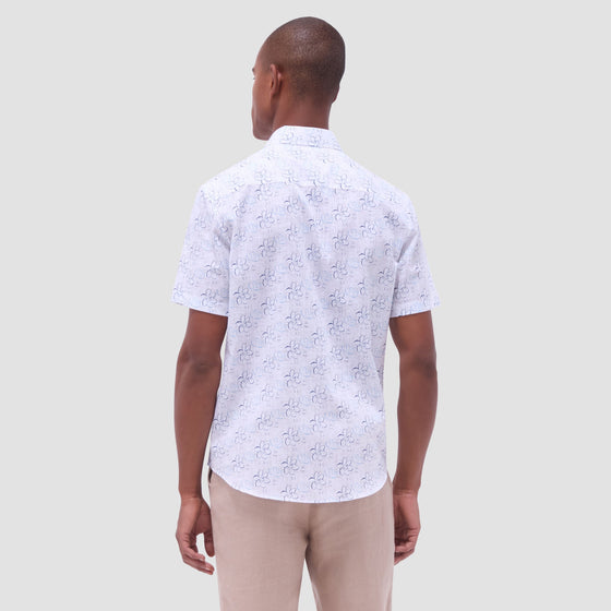 Bugatchi - Orson - Chemise florale manches courtes Superfine Cotton
