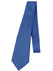  Hemley - Cravate de soie à pois