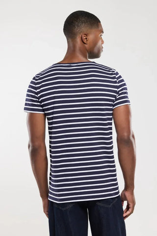 Armor-Lux - Hoëdic - Marinière coton léger manches courtes pour homme