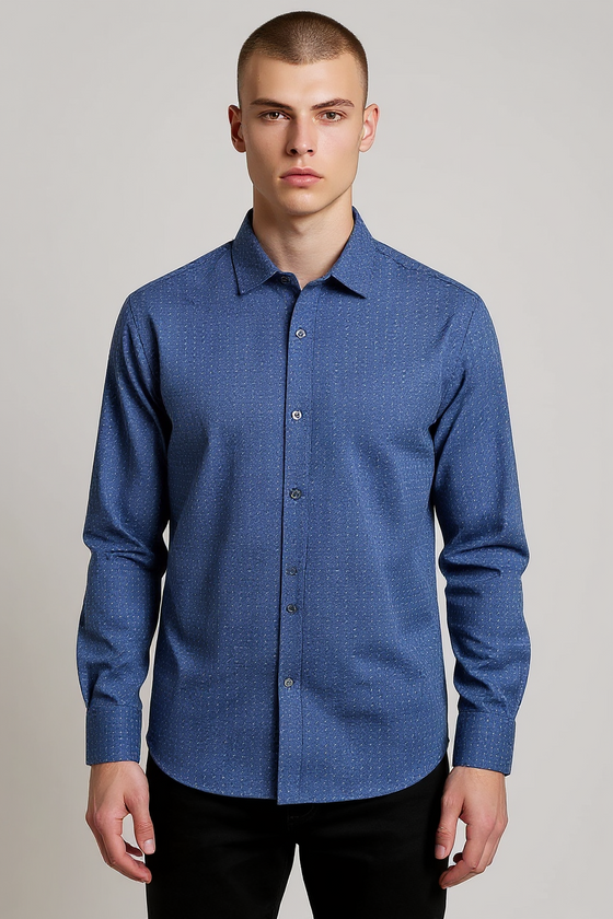 Bugatchi - James - Chemise manches longues à pois