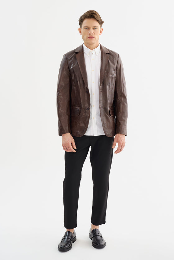 Regency - JOSHUA-N - Leather Blazer