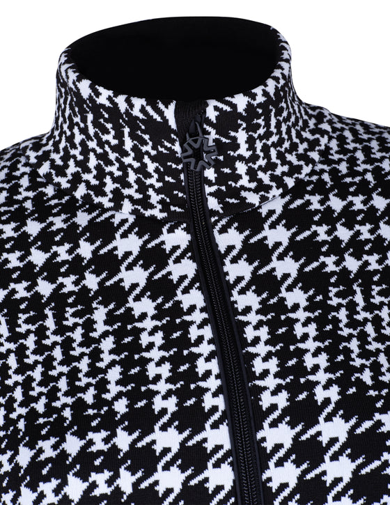 NEWLAND - Marmolada Lady Full Zip à Motifs Pied-de-poule