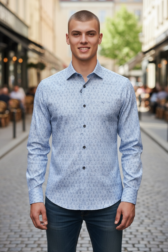 Bugatchi - James - Chemise manches longues skieurs