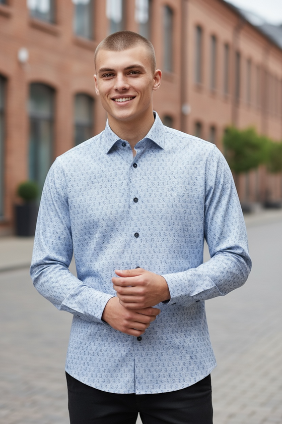 Bugatchi - James - Chemise manches longues skieurs