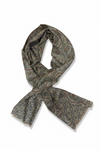 Hemley - Foulard paisley de laine réversible