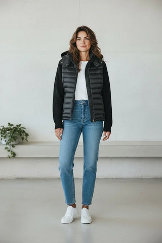 Colmar - Blouson Woven Smoky matelassé pour femme