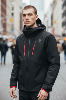  DESCENTE - Shoulder Padd Jacket - Manteau de ski doublé pour homme