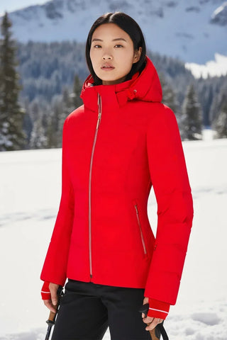 DESCENTE - Jolie - Manteau de ski pour femme doublé duvet