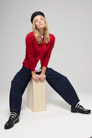 Armor-Lux - Ressac - Cardigan col rond de laine