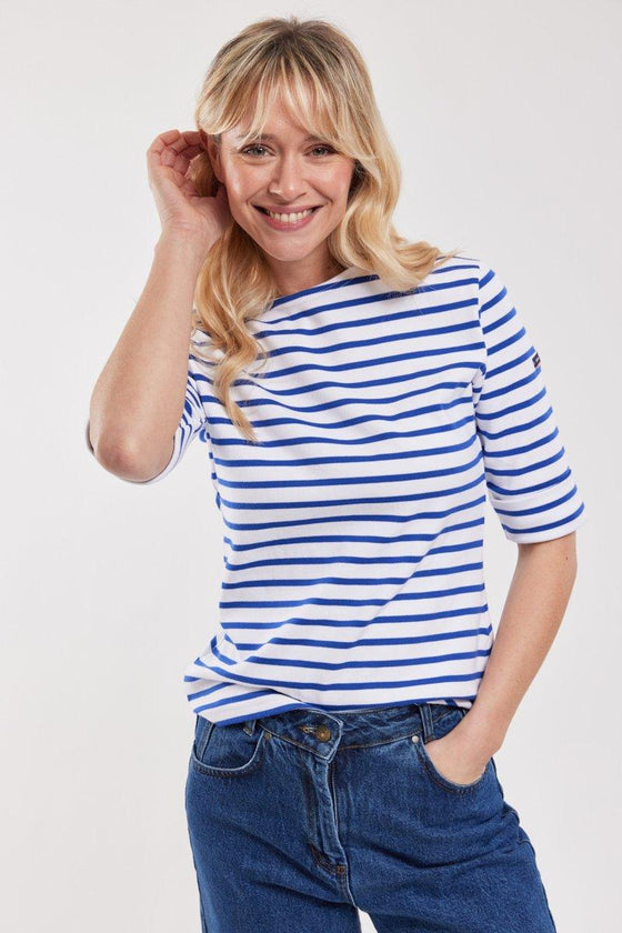 Armor-Lux - Cancale - Marinière bretonne manches 3/4 (plusieurs couleurs disponibles) - LE CAPITAINE D'A BORD