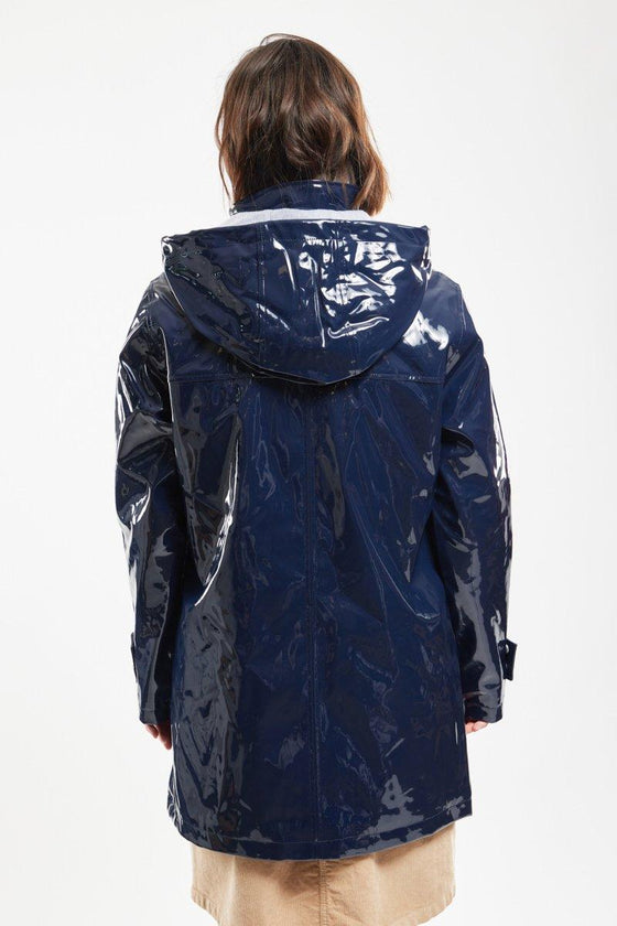 Armor-Lux - Ciré Brillant Doublé Laine Polaire pour Femme - LE CAPITAINE D'A BORD