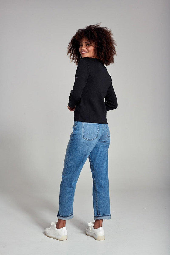 Armor-Lux - Ressac - Cardigan col rond de laine - LE CAPITAINE D'A BORD