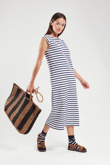  Armor-Lux - Robe débardeur rayée de coton rustique - LE CAPITAINE D'A BORD