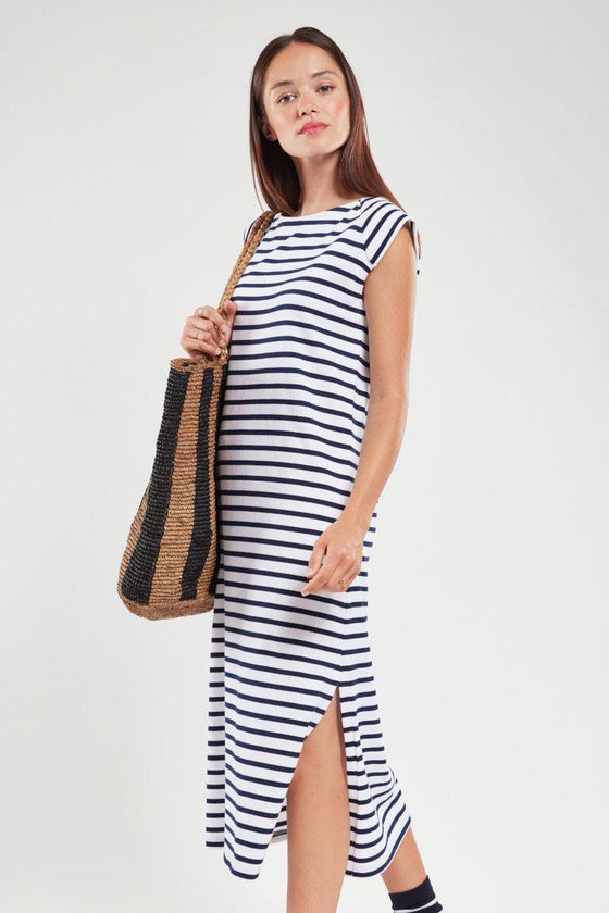 Armor-Lux - Robe débardeur rayée de coton rustique - LE CAPITAINE D'A BORD