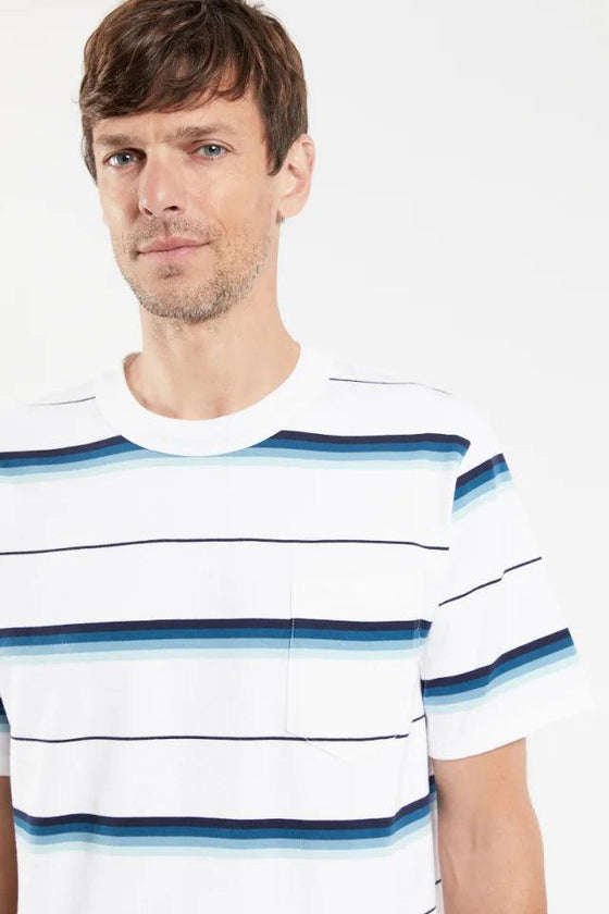 Armor-Lux - T-Shirt Jacquard Héritage - LE CAPITAINE D'A BORD