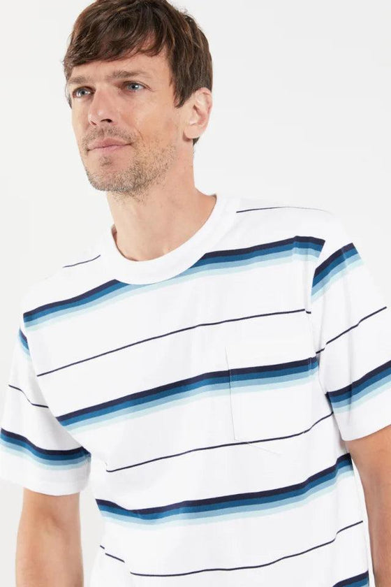 Armor-Lux - T-Shirt Jacquard Héritage - LE CAPITAINE D'A BORD