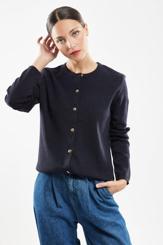 Armor-Lux - Vannes - Cardigan de laine - LE CAPITAINE D'A BORD