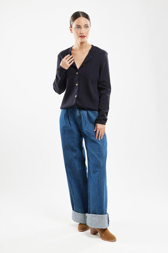 Armor-Lux - Vannes - Cardigan de laine - LE CAPITAINE D'A BORD