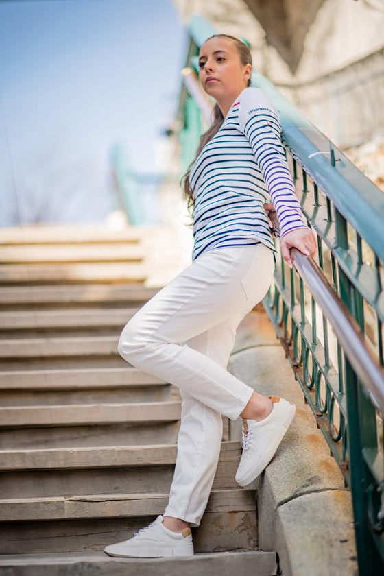 Armor-Lux X Le Capitaine D'a Bord - Marinière Femme - 40e Anniversaire (Édition Limitée) - LE CAPITAINE D'A BORD