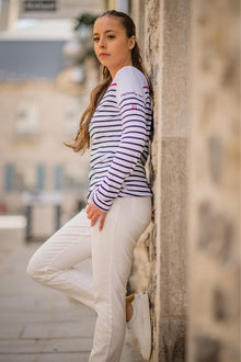  Armor-Lux X Le Capitaine D'a Bord - Marinière Femme - 40e Anniversaire (Édition Limitée) - LE CAPITAINE D'A BORD