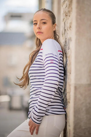 Armor-Lux X Le Capitaine D'a Bord - Marinière Femme - 40e Anniversaire (Édition Limitée) - LE CAPITAINE D'A BORD