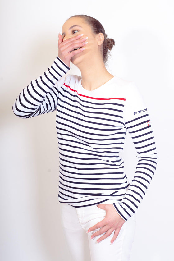 Armor-Lux X Le Capitaine D'a Bord - Marinière Femme - 40e Anniversaire (Édition Limitée) - LE CAPITAINE D'A BORD