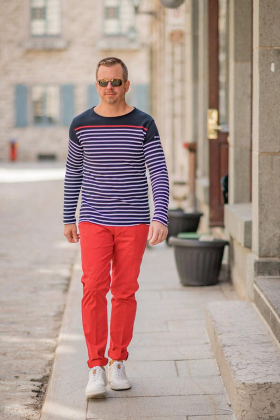 Armor-Lux X Le Capitaine D'a Bord - Marinière Homme - 40e Anniversaire (Édition Limitée) - LE CAPITAINE D'A BORD