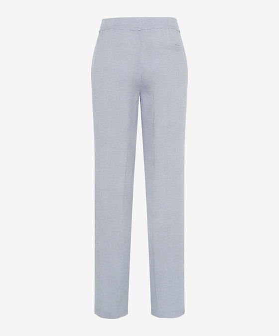 BRAX - Farina - Pantalon de Lin à jambes larges - LE CAPITAINE D'A BORD