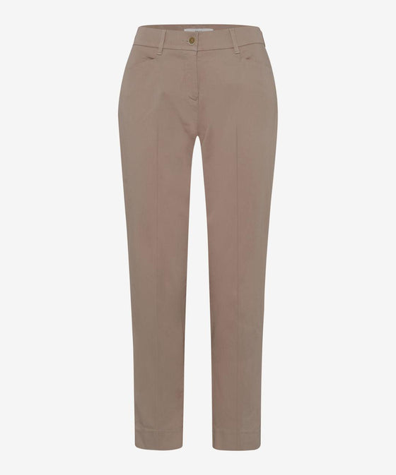 BRAX - Mara Sun - Pantalon capri de coton satin - LE CAPITAINE D'A BORD