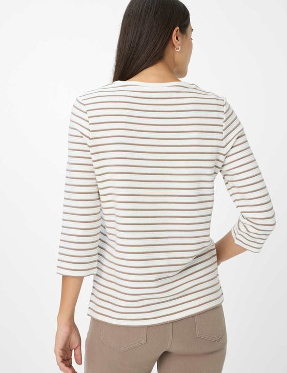 BRAX - Bonnie - Marinière rayée manches 3/4