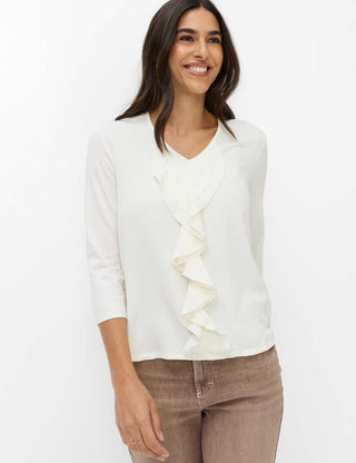 BRAX - Clarisa - Blouse à encolure V de viscose