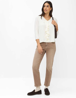 BRAX - Clarisa - Blouse à encolure V de viscose