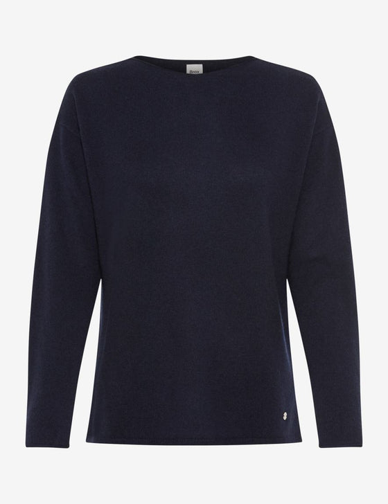 BRAX - Liz - Chandail col rond de laine et cachemire