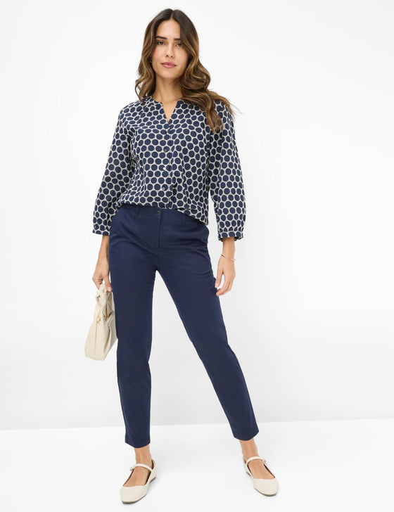 BRAX - Maron - Pantalon coton Chino Ultralight Supreme