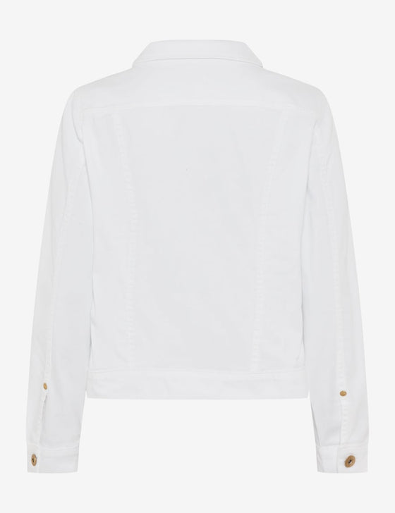 BRAX - Miami - Blouson de jeans extensible - Blanc