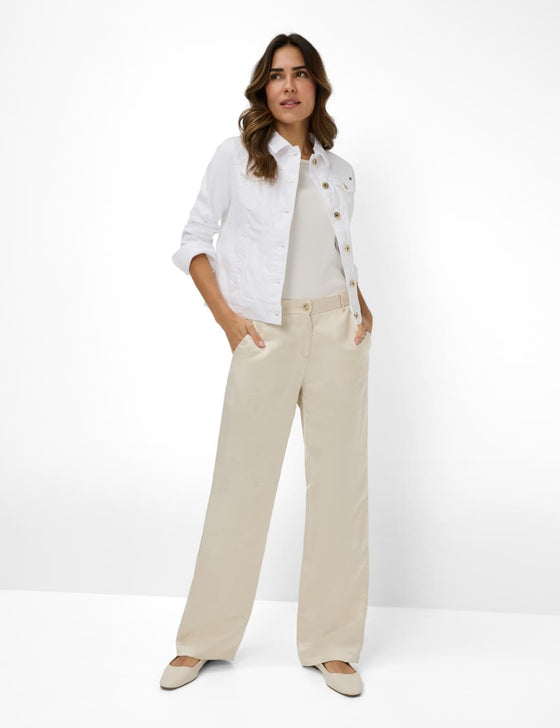 BRAX - Miami - Blouson de jeans extensible - Blanc