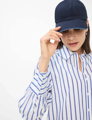 BRAX - Vic - Blouse de coton à rayures