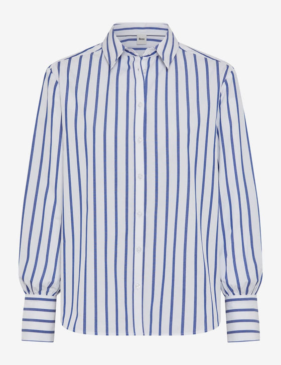 BRAX - Vic - Blouse de coton à rayures