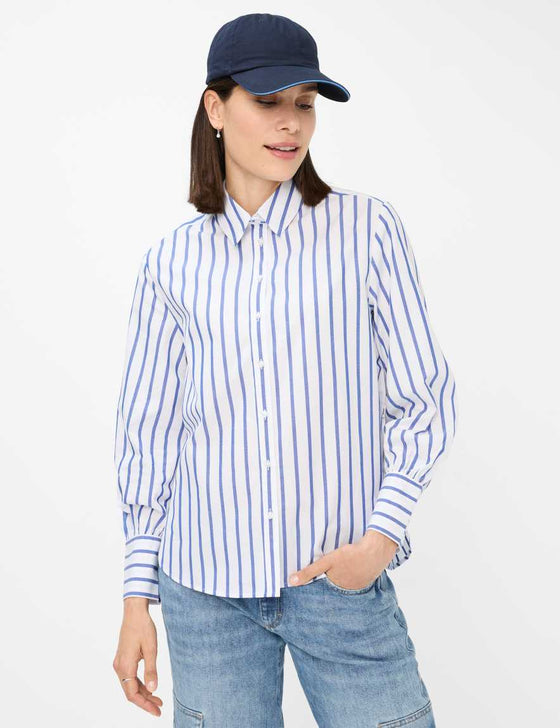 BRAX - Vic - Blouse de coton à rayures