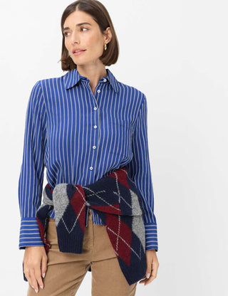 BRAX - Vica - Blouse de viscose à rayures